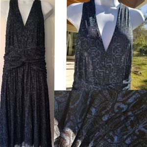 Michael Kors Dress Sleeveless Deep Neck XL - PreOwned Great Condition